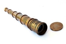 Antique Maritime Telescope Marine Nautical Brass Pirate Vintage Spyglass Stylish