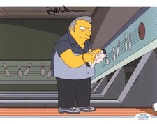 Joe Mantegna Simpsons Autographed Signed 8x10 Photo ACOA COA 