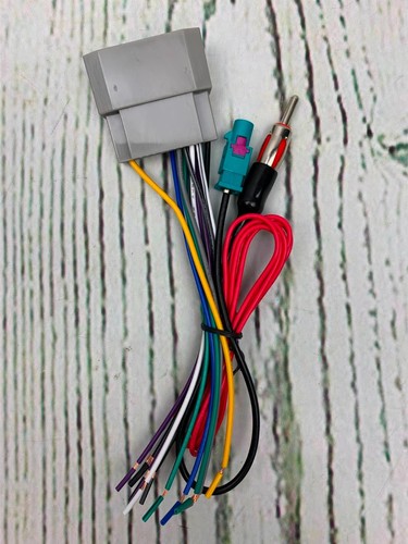 Customized Automotive Radio Wiring Harness With Antenna Adapter Plug For 1989 2002 Chevy Gmc Cadillac Aftermarket Stereo Install Connector Kit