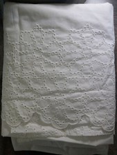 Ivory Crinkle Dust Ruffle Crib NOJO NWOT SHIPN24