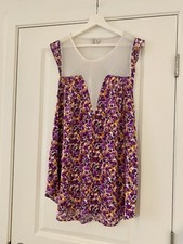 New Women’s Vintage Urban Outfitters Floral Spring Break Coverup, Size Medium