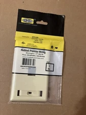 Hubbell Premise Wiring Ifp11ei Hubbell 1-Socket Ifp11ei Faceplate - 1 X