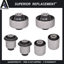 Front Lower Control Arm Bushing Kit 6p for Acura TL TSX & Honda Accord 2003-2007