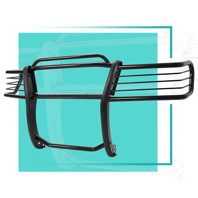 Bumper Grille/Brush/Guard Fits 2006-2010 Ford Explorer Grill Push 4Dr In Black