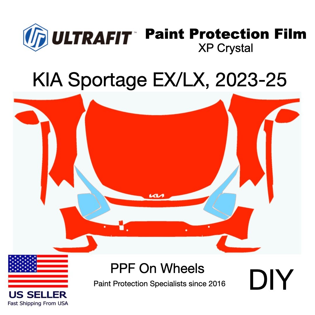 Partial Hood Fender & Mirror Kit | KIA RIO 2016 Partial Hood Fender & Mirror Kit | KIA RIO 2016