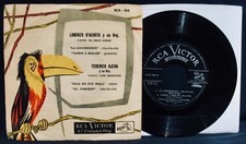 LORENZO D'ACOSTA & FEDERICO OJEDA~Cha Cha Cha Jazz 45 EP-RCA VICTOR~Chile Import