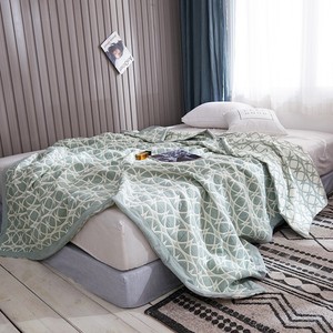 Cotton Thin Plaid Bedding Quilts Bedroom Summer Soft ...