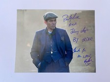 PACKY LEE In Person Signed Autograph 20x25cm PEAKY BLINDERS