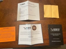 Vism FlipDot MOD2 NcStar Red Dot Sight INSTRUCTION MANUAL AND CLOTH ONLY OEM