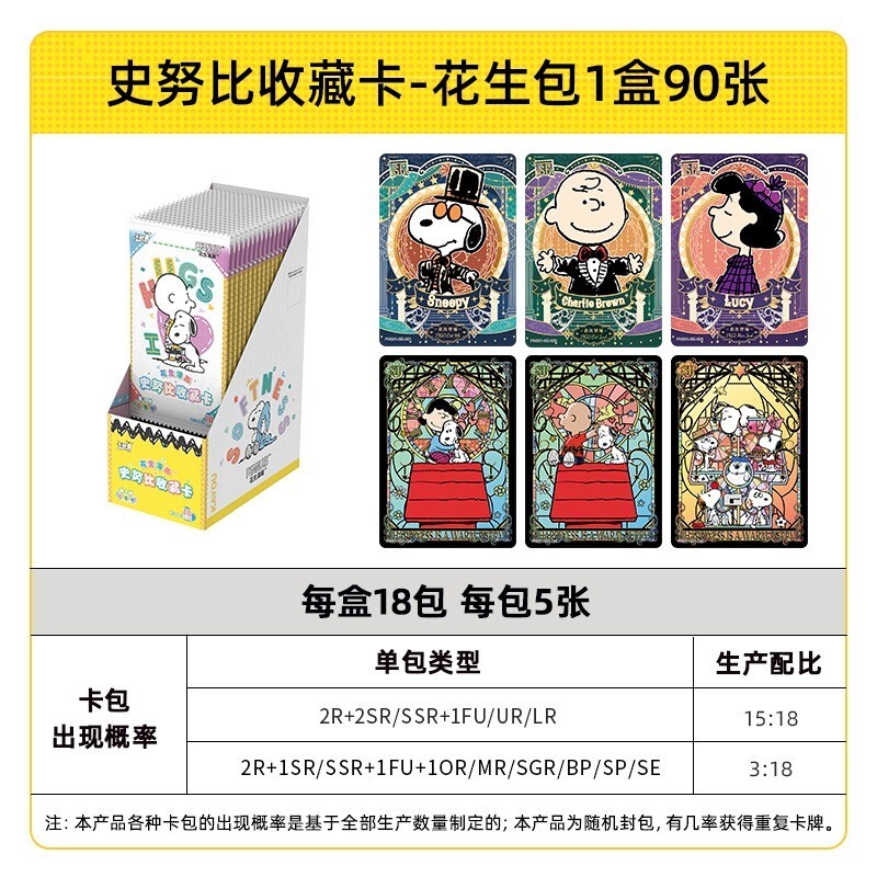 2024 Kayou Snoopy Anime Collection Trading Card Premium