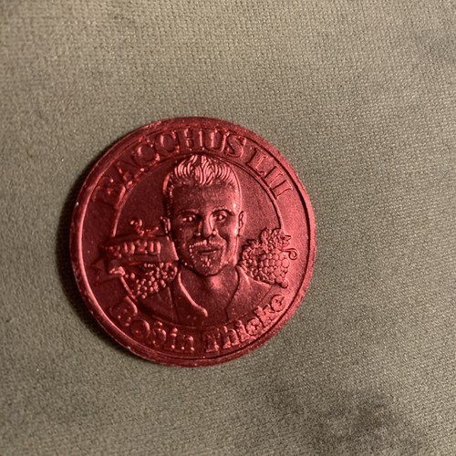 2020 Mardi Gras Krewe Of Bacchus King Doubloon Robin Thicke Pinkish