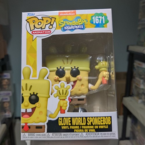 Glove World Bob Esponja #1671 & Dee Dee #1068 Funko Pop Set Cartoon Network - Imagen 2 de 15