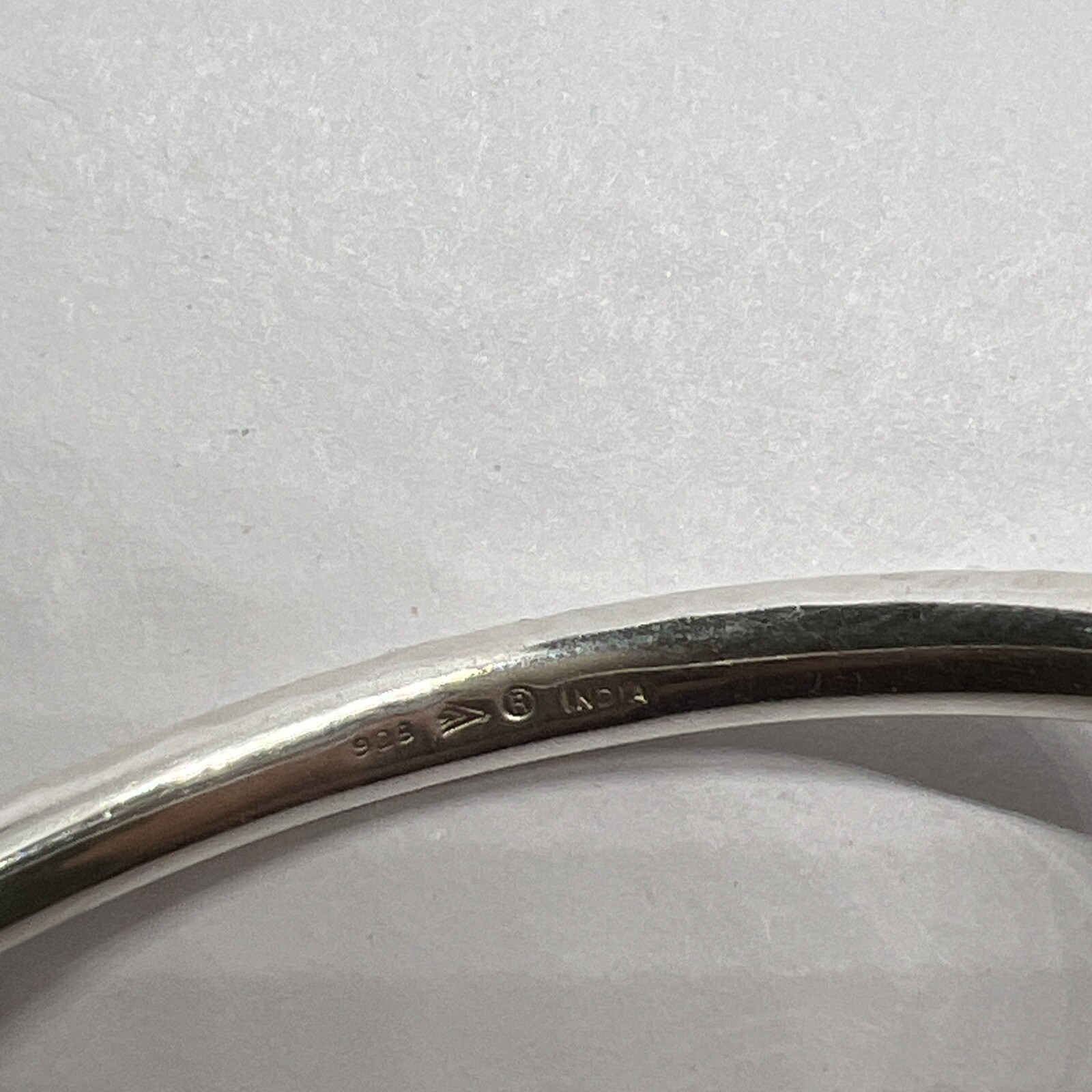 Signed Beautiful Hammered Solid 925 Sterling Silv… - image 5