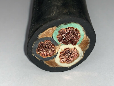 26 FT 2/3 SOOW SO SOO SOW BLACK RUBBER CORD EXTENSION WIRE/CABLE