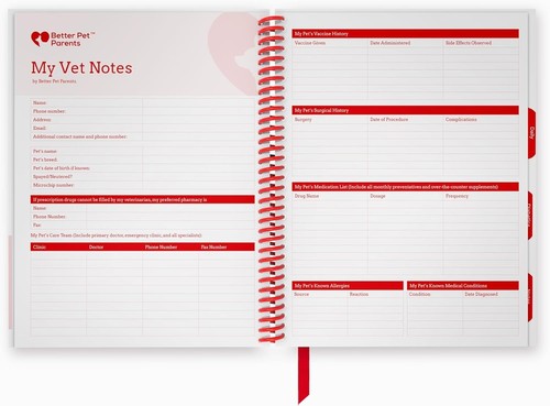 MY VET NOTES, THE ALL-IN-ONE PET HEALTH TRACKER JOURNAL PERFECT FOR VETERINARIAN - Picture 2 of 8