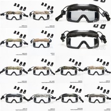 FMA Occhiali anti nebbia tattici vento 3 mm lente sicurezza antisommossa per guida casco