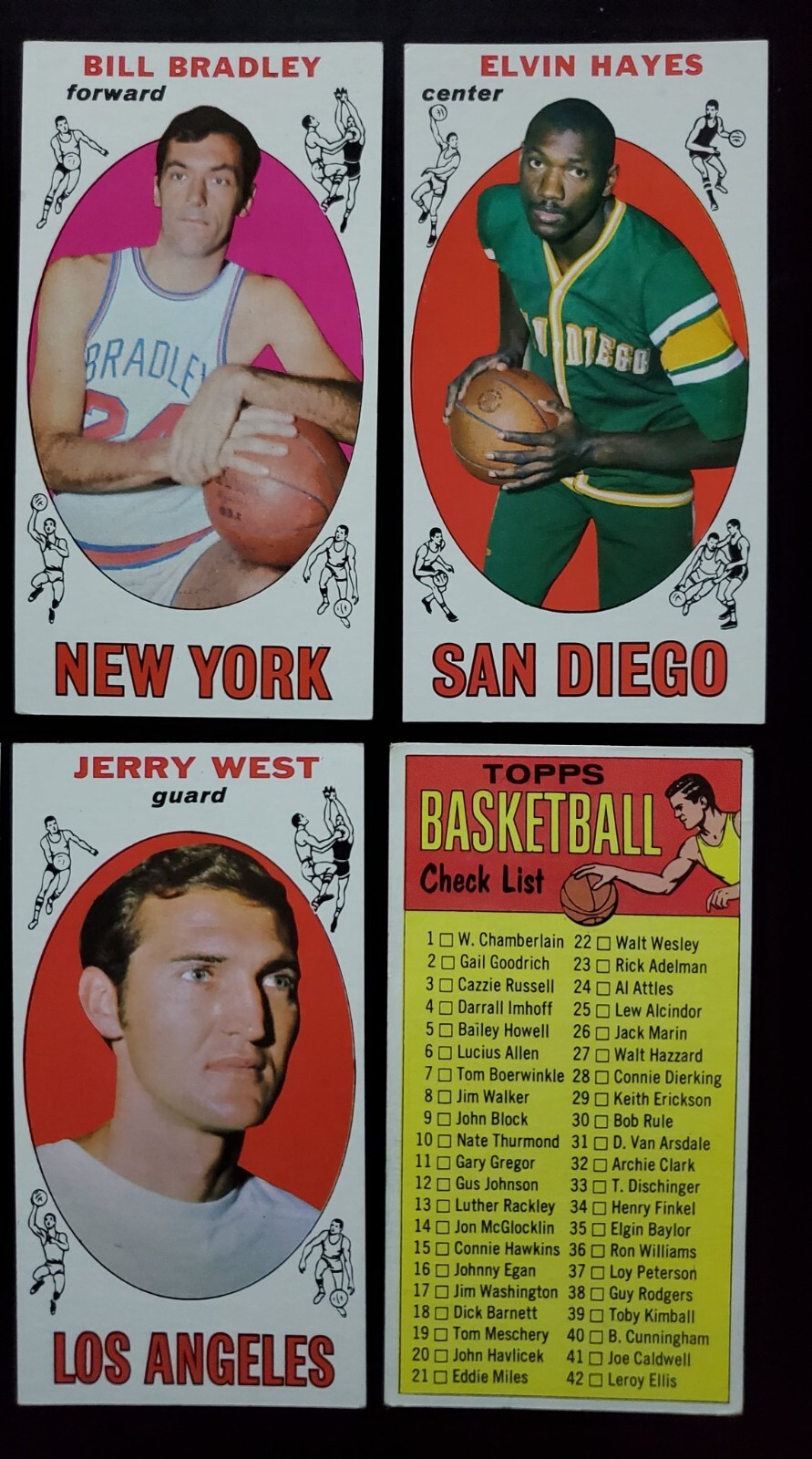 1969-70 Topps Basketball Set (1 - 99) ..  EX+ MT - Lew Alcindor Rookie PSA EX 5 view 7