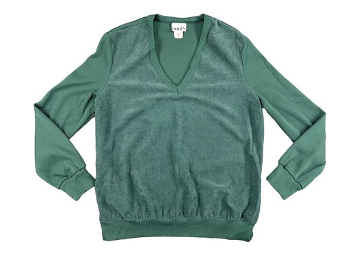 Vintage 1970's Velation Velour Velvet Track Suit Top NWT | eBay