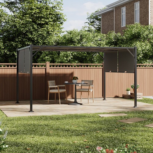 Outdoor Pergola Garden Sun Shade Patio Canopy Shelter Gazebo Shelter Marquee - Picture 39 of 63