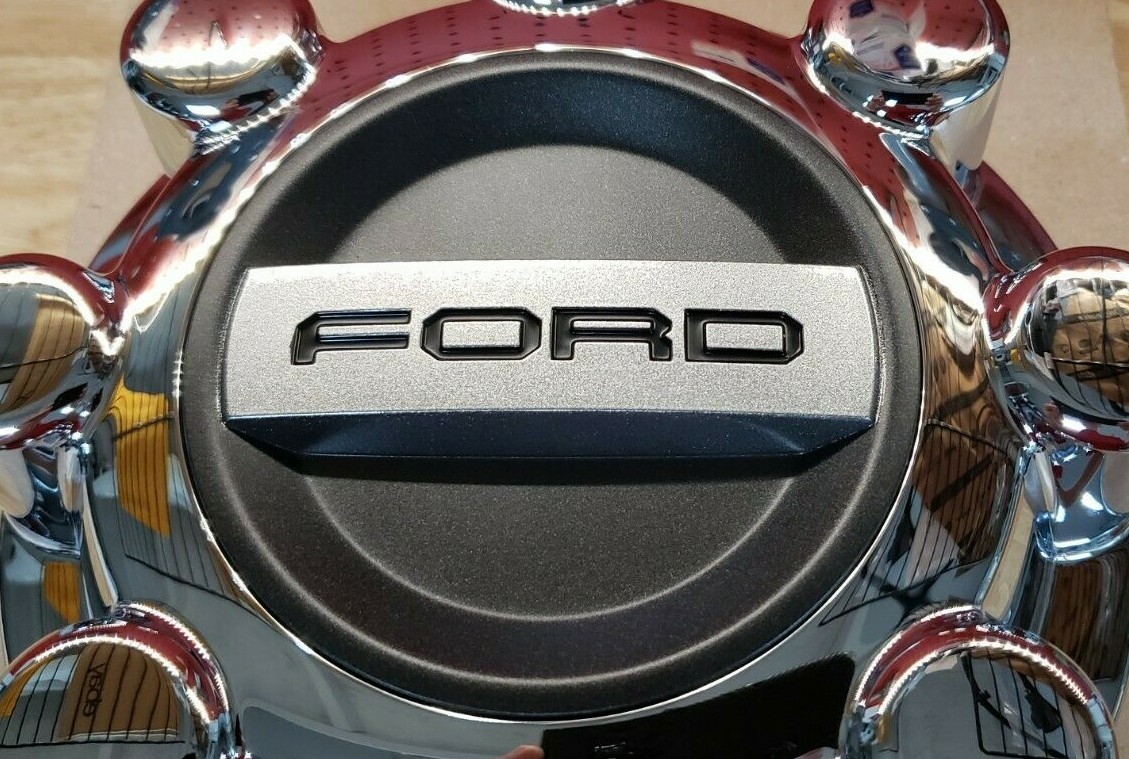 NEW 20172020 Ford F250,F350 Super Duty Chrome & Black Wheel Center Hub