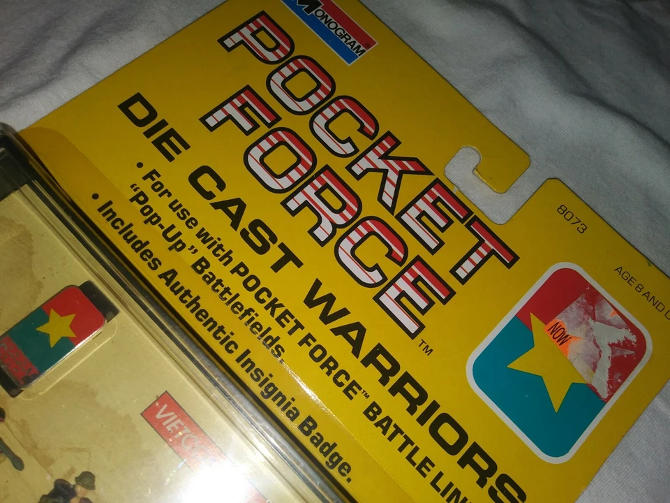 Monograma Pocket Force Die Cast Warriors Vietcong Guerrillas SELLADO 8073 Foto 4 de 4