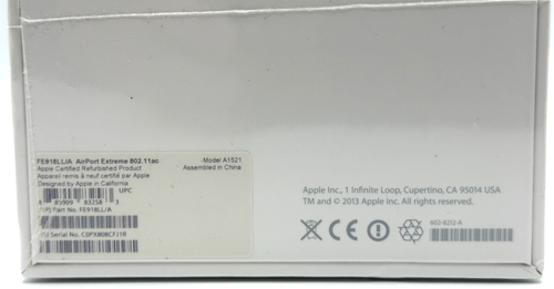 Apple AirPort Extreme Base Wi-Fi Router A1521 APPLE Certified Product SEALED - Picture 8 of 14