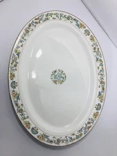 O.P.CO. SYRACUSE CHINA RESTAURANT WARE 14" PLATTER ORIENTAL PATTERN