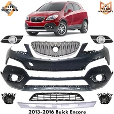 Front Bumper Cover Fascia & Grille Assembly Kit 2013-2016 Buick Encore