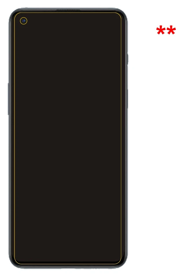 2x Screen Protector for OnePlus Nord 2 matte Flexible Glass 9H dipos - Image 3 of 4