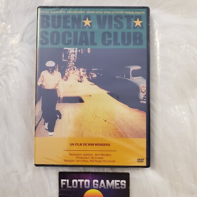 DVD ZONE 2 DE: Buena Vista Social Club - Win Wenders 1998 - NEU - Floto Games