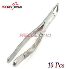 10 PCS Surgical Tooth Extracting Forceps NO.151 Universal Roots Stainless Steel