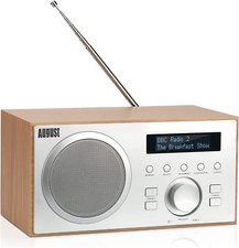 Radio Numérique Dab+ FM Lecteur Bluetooth MP3 Clé USB Écouteurs 3,5mm Ecran LCD