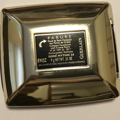 Guerlain PAPURE compact foundation with crystal Pearls DORE MYTHIC nr.24