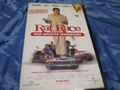 Rat Race , Der nackte Wahnsinn , Video Film  /  VHS Kassette , Nostalgie / Kult 
