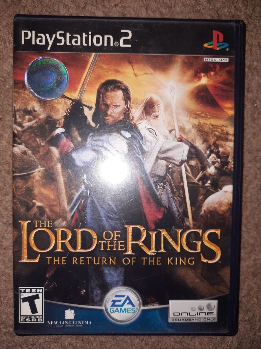 Lord of the Rings: The Return of the King PS1 CIB Black Lord of the Rings: The Return of the King PS1 CIB Black