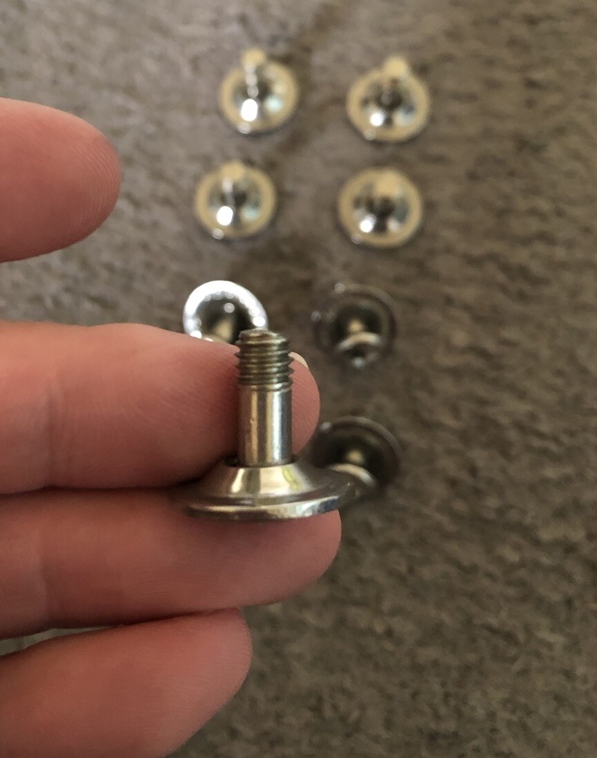 Salomon Snowboard Bindings - Disc Hardware Screws & Washers 15mm x 8