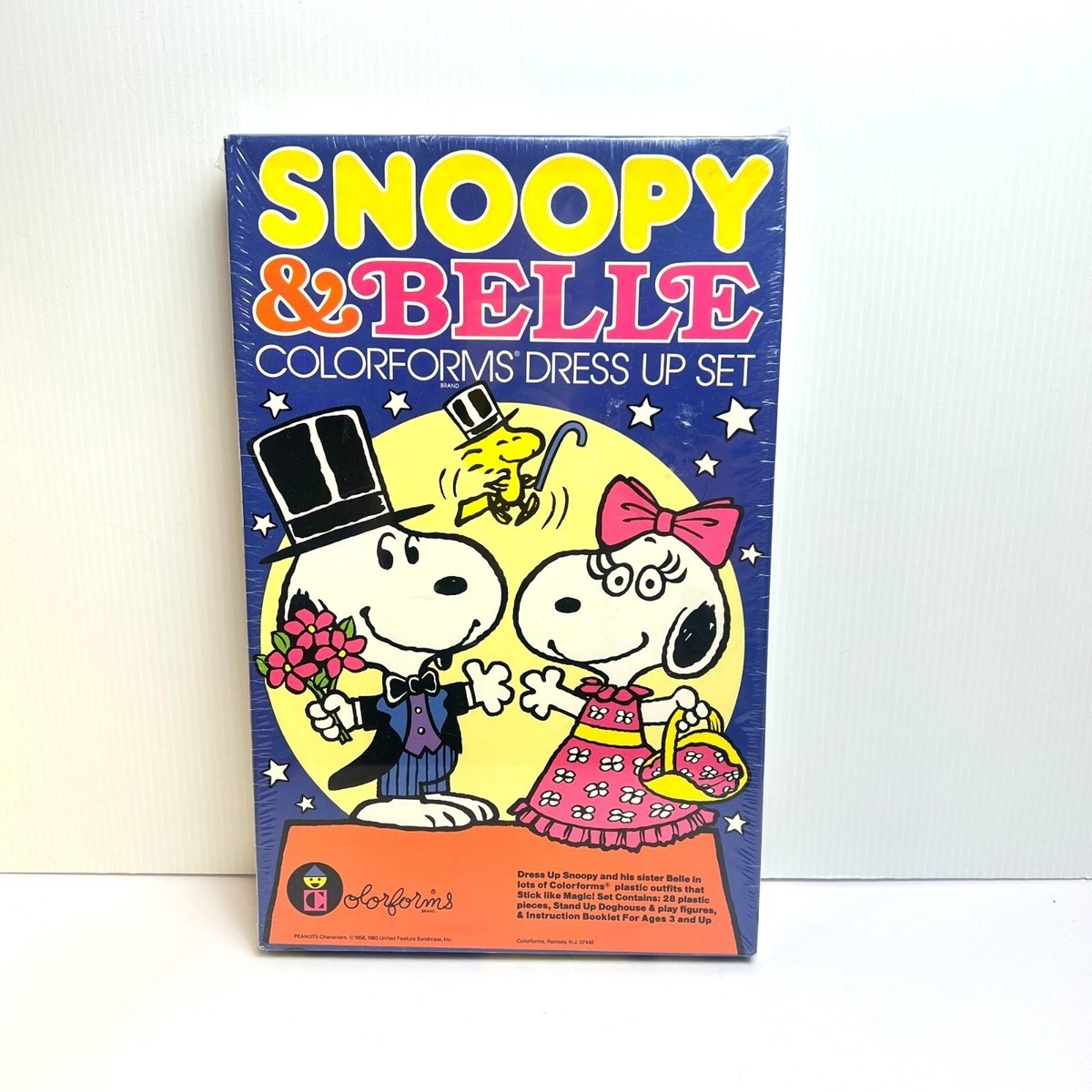 SNOOPY OLD ２体SET Vintage Set of 2 Peanuts Snoopy Toys - Scout Stackable