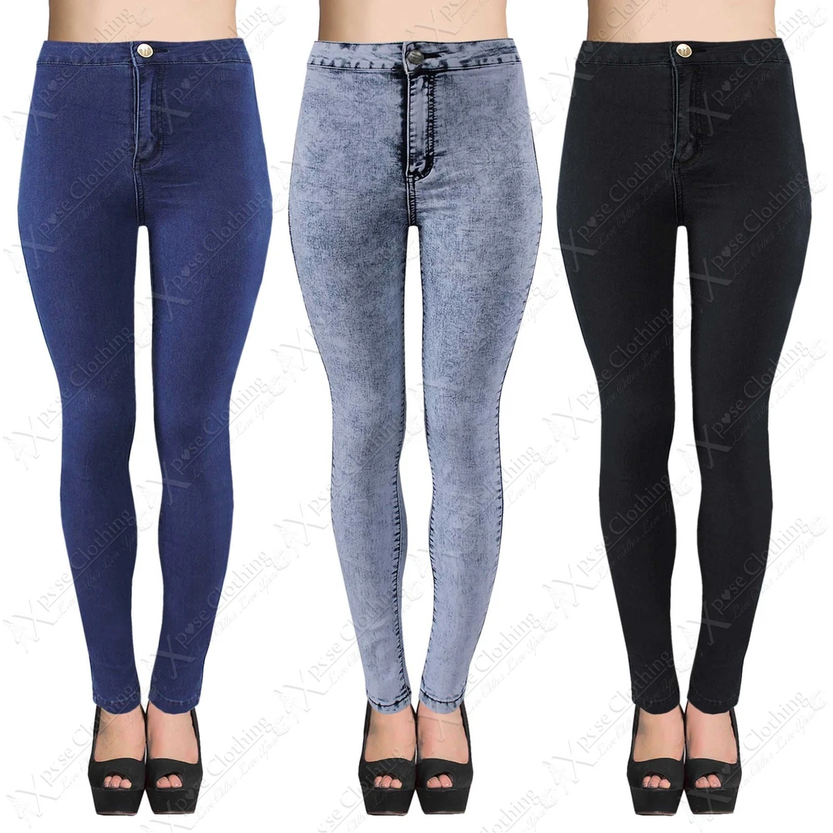 High waisted tube jeans sales