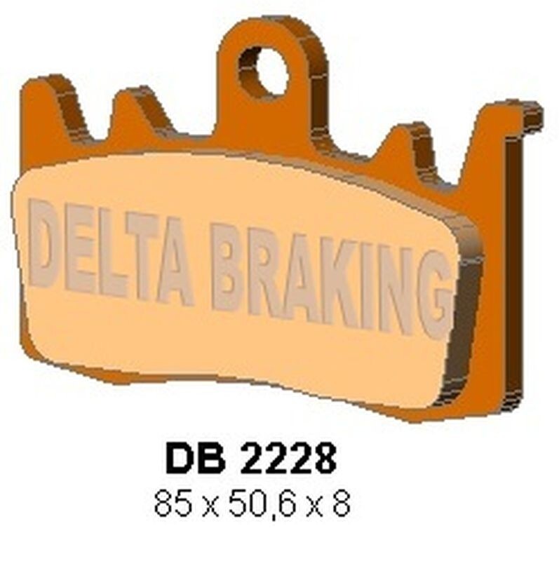 Plaquettes de frein KH630 avant pour Aprilia Tuono 1000 et Caponord 1200 en métal fritté