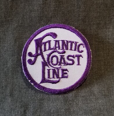 LMH PATCH Abzeichen ATLANTIC COAST LINE Eisenbahn ACL Railroad SCL L&N Fusion 2''