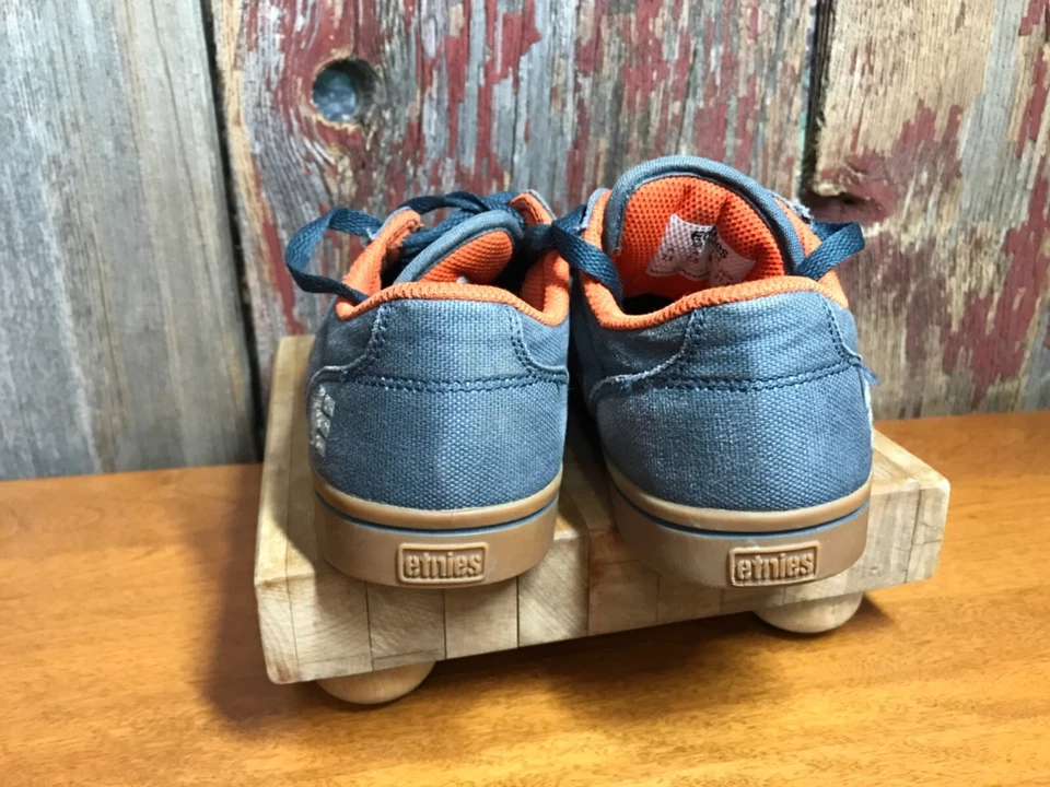 etnies barge LS zapato de skate niños talla 3.5 azul...........................b1 Foto 4 de 4