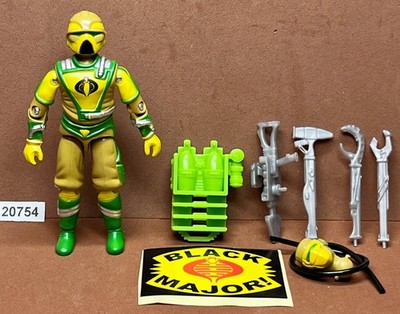BLACK MAJOR CUSTOM SERPENTOR ROYAL TECH plus DECAL 2025 G.I. Joe 3.75'' Figure