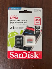 SanDisk Ultra 400GB Class 10 MicroSDXC Memory Card - SDSQUAR-400G-GN6MA