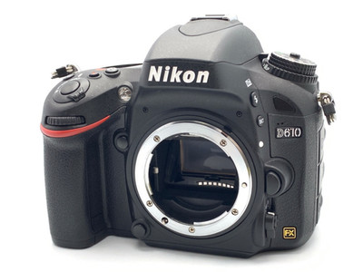 Nikon D610 DSLR Camera Body Battery Charger BM-14 Cover Condition B