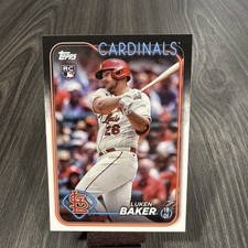 Luken Baker 2024 Topps Team Set #STL-10 ST. Louis Cardinals