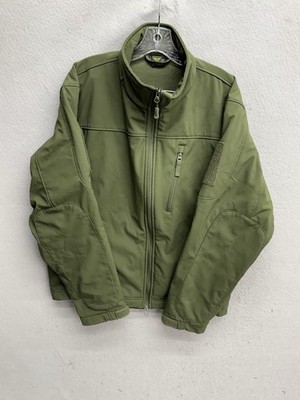 Condor 602 Summit Soft Shell Jacket Mens Large Green Tactical Flexible Warm
