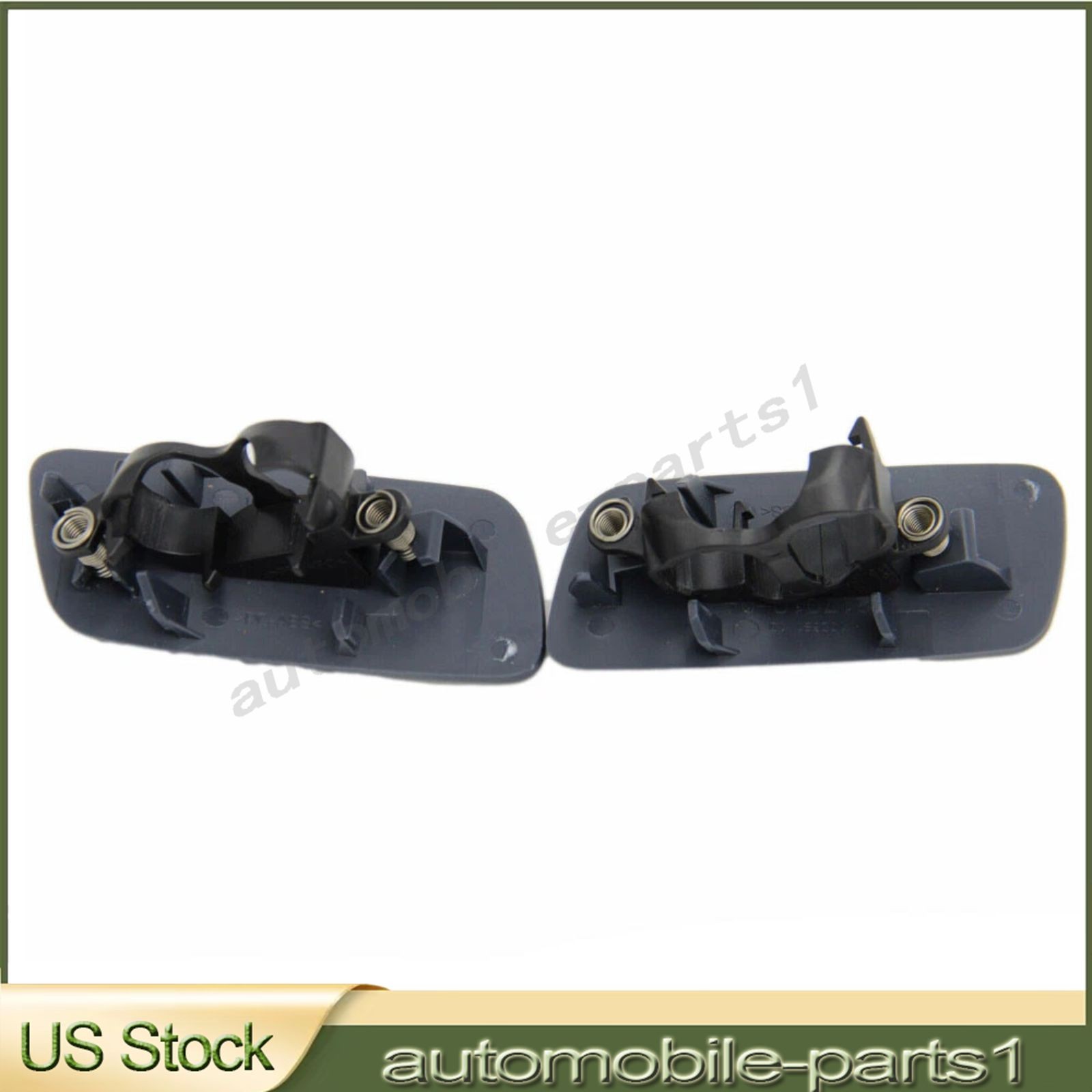 2 Pcs For 2010-2018 Rolls-Royce Ghost Front LH+RH Headlight Washer Nozzle Cover