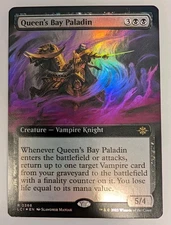 Queen's Bay Paladin (Extended Art) The Lost Caverns of Ixalan Foil - MTG RARE