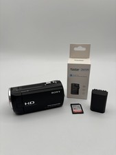 Sony Handycam HDR-CX220 Black Handheld Full HD Camcorder Bundle Tested