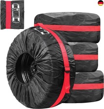 Reifentaschen Set 13-16 Zoll, 4 Stück Reifenschutzhülle mit Tragegriff, W